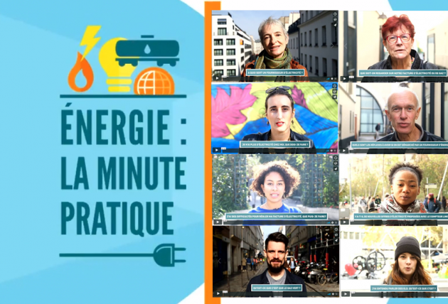 Banniere des vidéos Energie : la minute pratique 2018