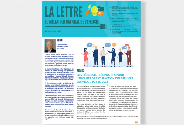 La lettre du médiateur n°35
