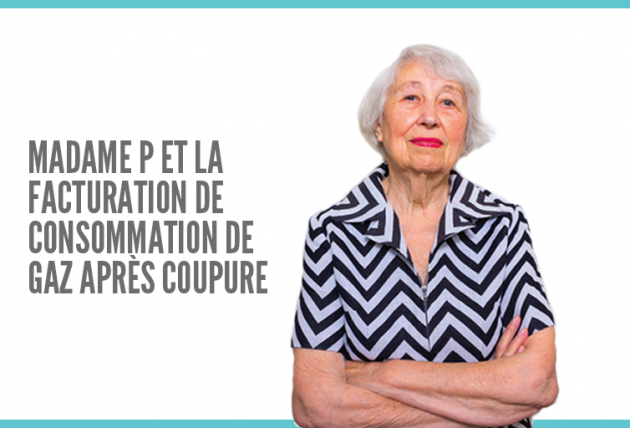 Facturation gaz apres coupure